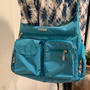 BAGGALINI TURQUOISE SATCHEL